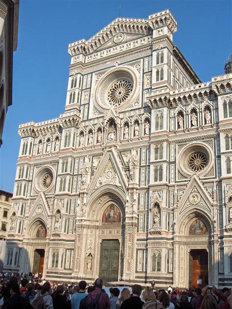 Florence - Front Facade of Cathedral