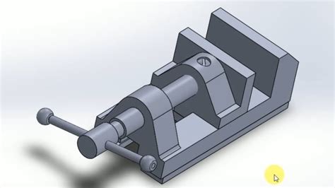 SolidWork Practice Tutorial 1 for beginners|Bench Vice Assembly | Part, Assembly Design |# ...