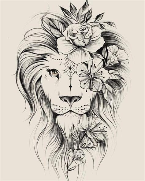 A imagem pode conter: desenho | Tatuagem, Tatuagem animal, Imagens de tatuagens