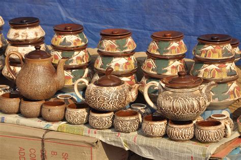 Handicrafts at International Surajkund Mela, Haryana Tourism | Handicraft, Decorative jars, Decor