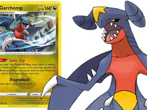 Shiny Garchomp Card