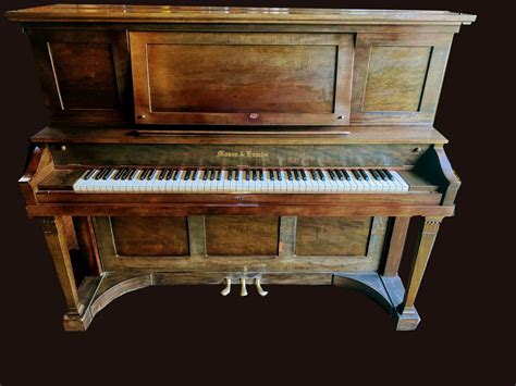 Mason & Hamlin upright grand piano 56'' - A440 Pianos