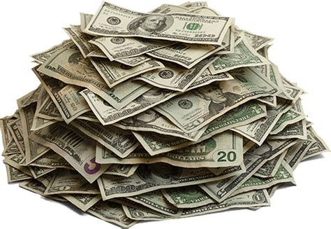 Pile Of Cash Money transparent PNG - StickPNG