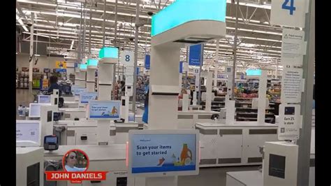 New Walmart Self Checkout Stations - YouTube