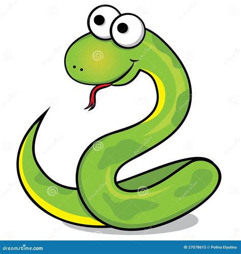 Nice snake stock vector. Image of animals, python, characters - 27078615