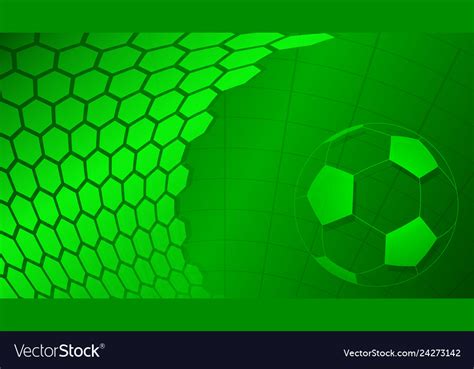 Soccer background in green colors Royalty Free Vector Image