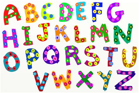 Free Stock Photo 9412 funky alphabet | freeimageslive