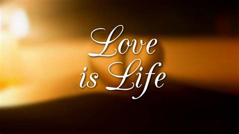 Love Is Life Quotes HD wallpaper | love | Wallpaper Better