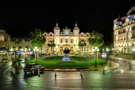 Grand Casino Monaco @ night Foto & Bild | architektur, architektur bei ...