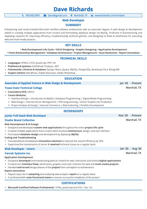 Game Programmer Resume: 20+ Game Developer Resume Samples