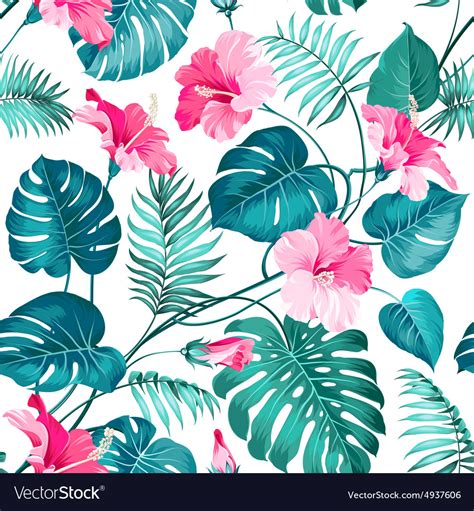 Tropical flower Royalty Free Vector Image - VectorStock