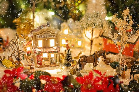 Creating a Miniature Christmas Village for the Holidays | Photo Remodeling Analysis