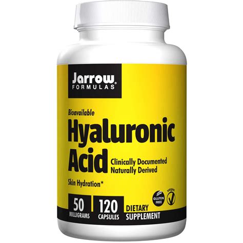 Hyaluronic Acid Capsules Australia | Jarrow Formulas Hyaluronic Acid Dietary Supplement skin ...