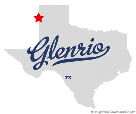 Map of Glenrio, TX, Texas