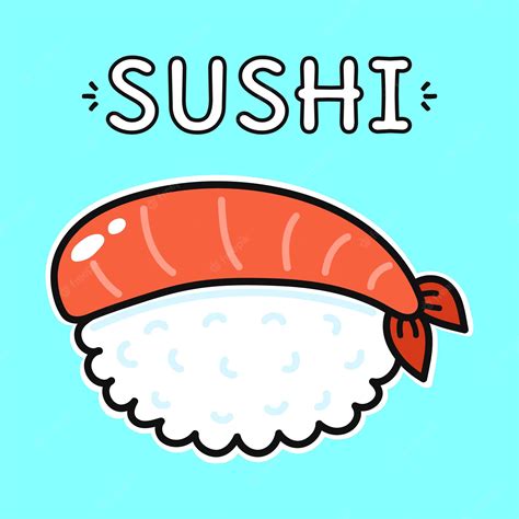 Premium Vector | Cute sushi