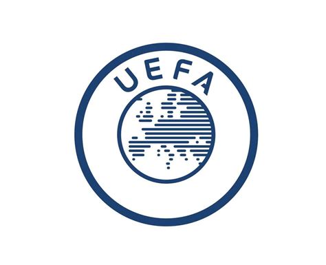 Uefa Logo Symbol Blue Abstract Design Vector Illustration 25409559 ...