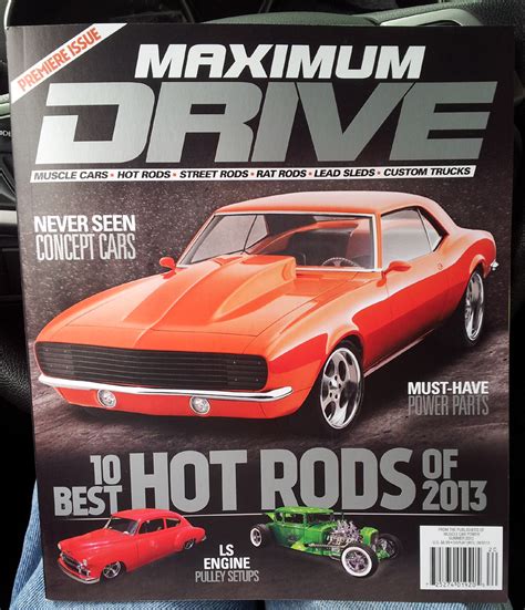 Just A Car Guy: New magazine premiere issue on magazine stands right ...