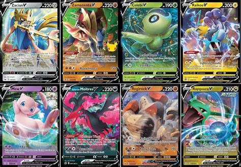 Buy Pokemon V 5 Card Lot - Legendary & Mytical - Random Selection - Mew ...