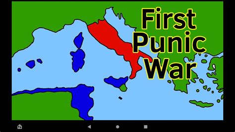 The First Punic War Mapped Out - YouTube