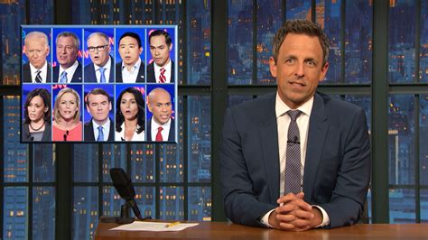 Watch Late Night with Seth Meyers Highlight: CNN’s Democratic Debate ...