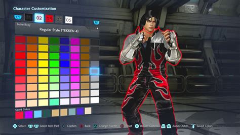 Tekken7 Jinkazama Customization Tfg Colors - Tekken 7 Character Customization Ideas - 1920x1080 ...