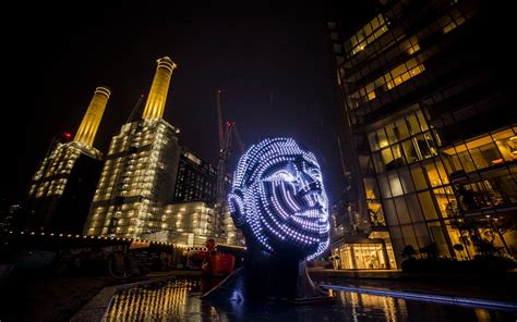 Review: Light Festival turns Battersea Power Station into a fluorescent spectacle | South West ...