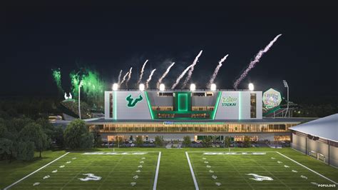 Take a look at USF's new football stadium, now slated to open in 2027 ...