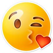 Kiss Emoji PNG Cutout - PNG All | PNG All