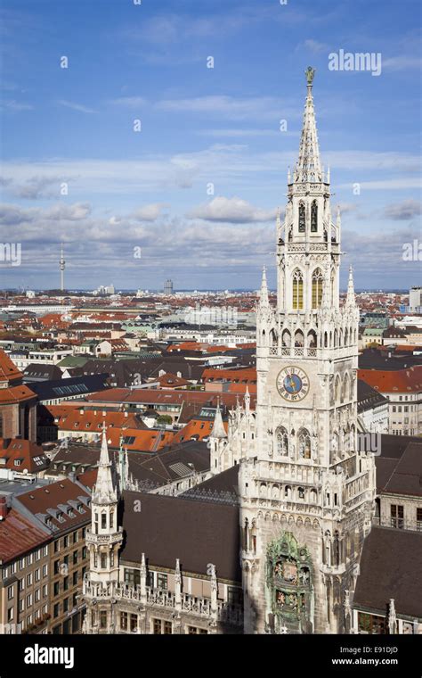 city hall munich Stock Photo - Alamy