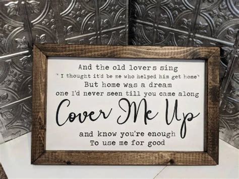 Country Song/ Song Lyrics/ Framed Wall Art/farmhouse - Etsy