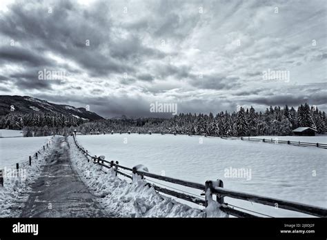 Winter in Bavaria Stock Photo - Alamy