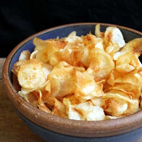 Homemade Salt And Vinegar Chips | chefrecipes