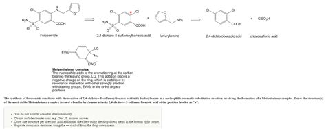 Solved The synthesis of furosemide concludes with the | Chegg.com