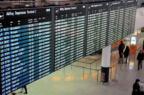 MUC - Munich Airport Departure Board | mbell1975 | Flickr