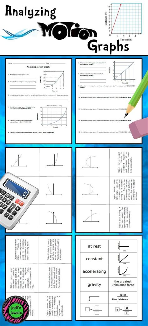 Motion Graphs Physics Worksheet