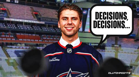 Blue Jackets' Adam Fantilli hasn't made college vs. NHL decision