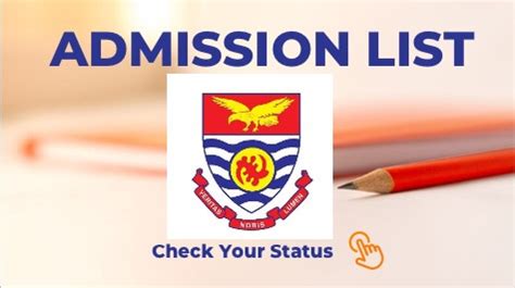 UCC Admission List | Status Checker Portal - Login