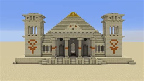 I redesigned my redesigned Desert Temple from yesterday and made it ...