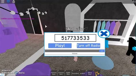 Roblox Royale High Radio Codes