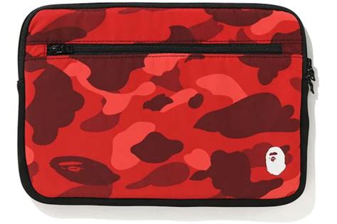 BAPE Color Camo PC Case 13in Red - FW20 Homme - FR
