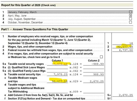 2020 QB Desktop Payroll Reports (Form 941) Populat... - QuickBooks Community