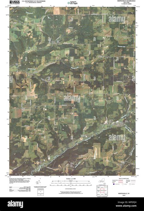 Whitesville map Cut Out Stock Images & Pictures - Alamy