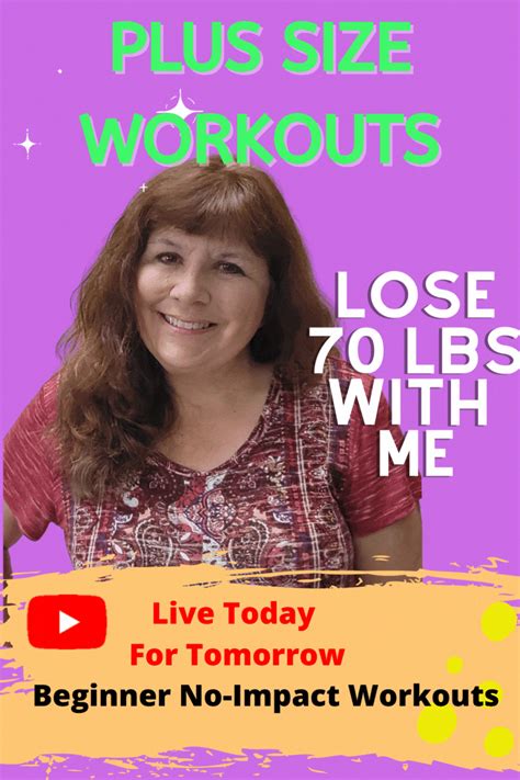 Plus Size Workouts/No Impact Workout/Beginner Workout | Plus size workout, Workout for beginners ...