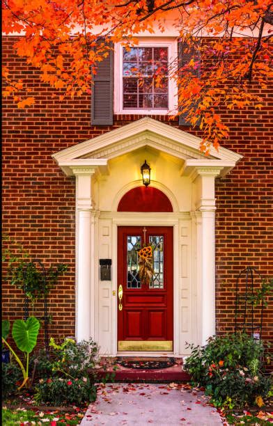 6,100+ Brick House Front Door Stock Photos, Pictures & Royalty-Free ...