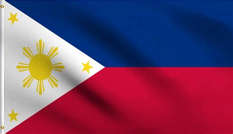 Buy DMSE Philippines Filipino Philippine National 3X5 Ft Foot 100% Polyester 100D UV Resistant ...