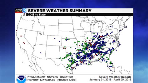 Cold spring keeps severe weather in check