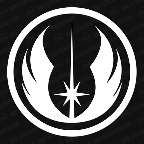 Star Wars Jedi Order Symbol Vinyl Decal - 3 inches | Star wars decal ...