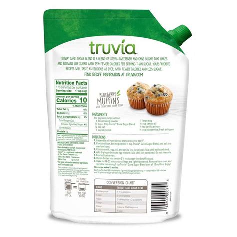 Truvia Cane Sugar Blend — Snackathon Foods