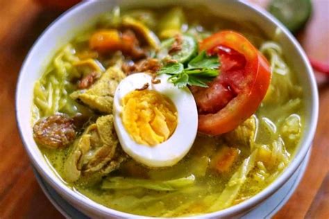 Resep Soto Ayam Lamongan Asli, Kuahnya Pakai Ikan Bandeng