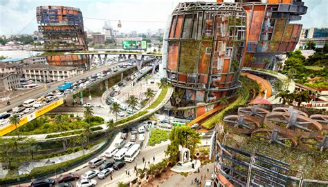 Colossal vertical 'Shanty Megastructures' in Lagos envision a new life ...